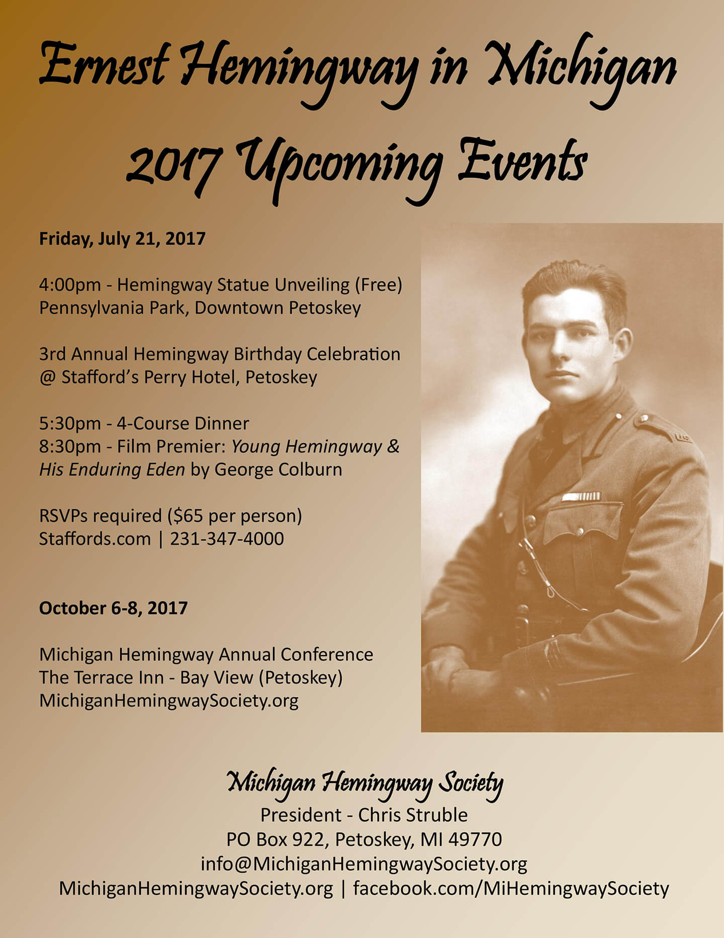 2017 Hemingway Events