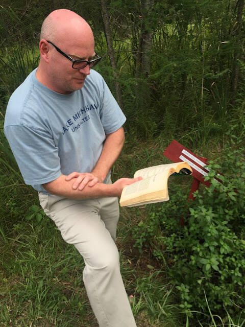 Chris Struble reading “Summer People”