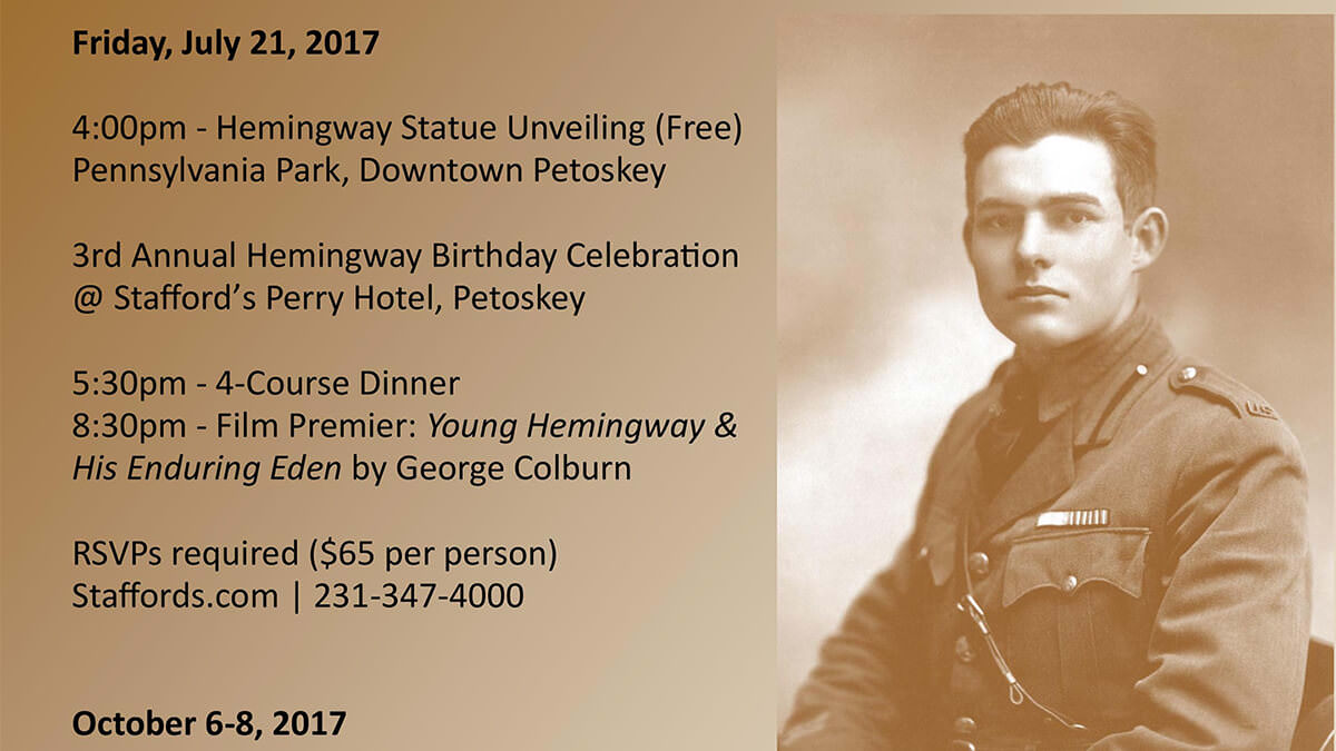 Hemingway Events in 2017 Hemingway Events in 2017