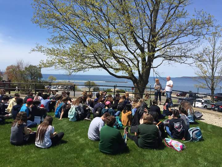 Students at Little Traverse Bay