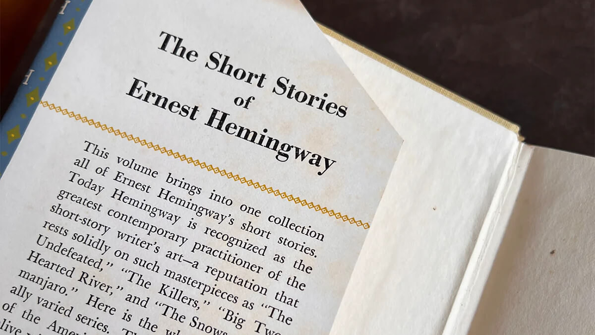 The Short Stories of Ernest Hemingway The Short Stories of Ernest Hemingway